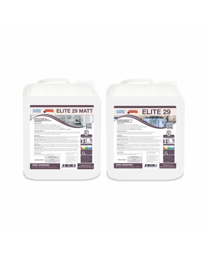 ELITE 29
DISINFECTANT- AND ALCOHOL-RESISTANT FLOOR COATING